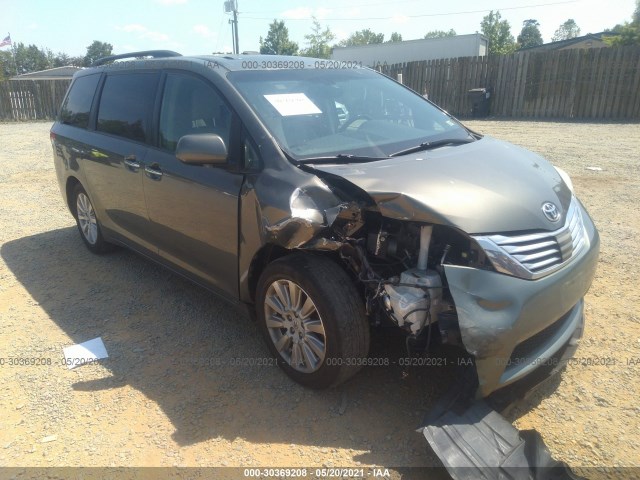 TOYOTA SIENNA 2012 5tdyk3dc1cs237889