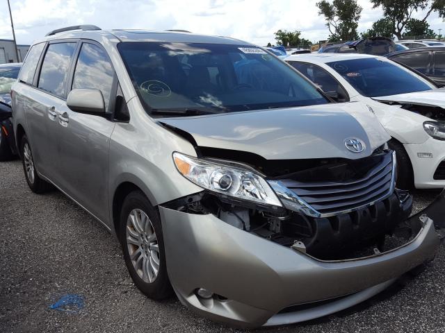 TOYOTA SIENNA XLE 2015 5tdyk3dc1fs535489