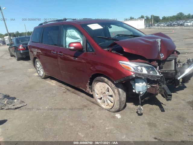 TOYOTA SIENNA 2015 5tdyk3dc1fs583137