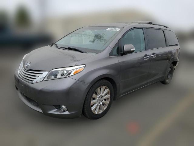 TOYOTA SIENNA XLE 2015 5tdyk3dc1fs598057