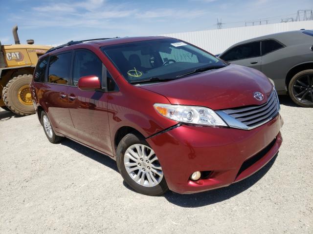 TOYOTA SIENNA XLE 2015 5tdyk3dc1fs606836