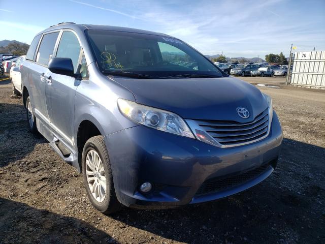 TOYOTA SIENNA XLE 2015 5tdyk3dc1fs611700