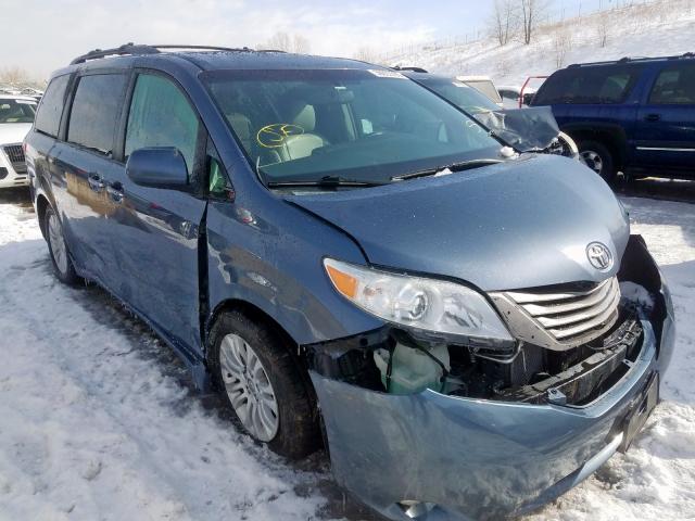 TOYOTA SIENNA XLE 2015 5tdyk3dc1fs613060