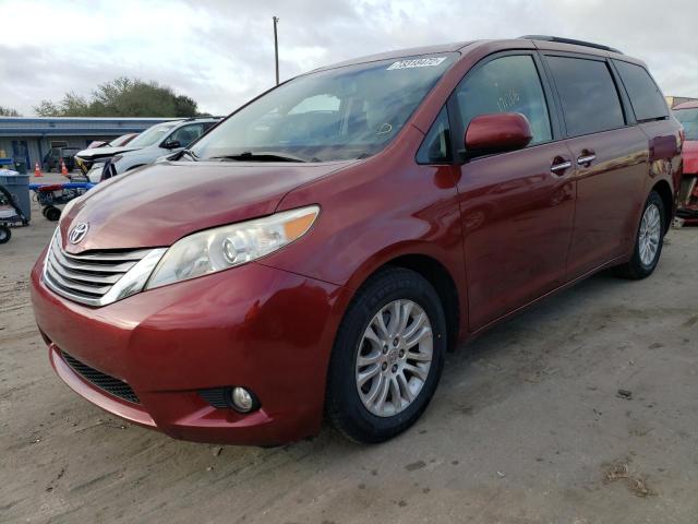 TOYOTA SIENNA XLE 2015 5tdyk3dc1fs628660