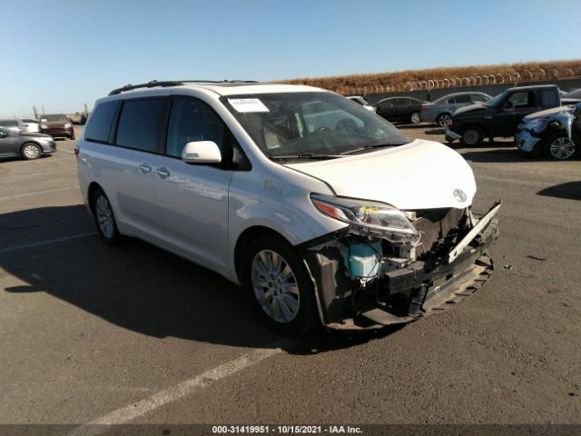 TOYOTA SIENNA 2015 5tdyk3dc1fs651467