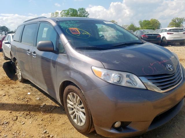 TOYOTA SIENNA XLE 2015 5tdyk3dc1fs663831