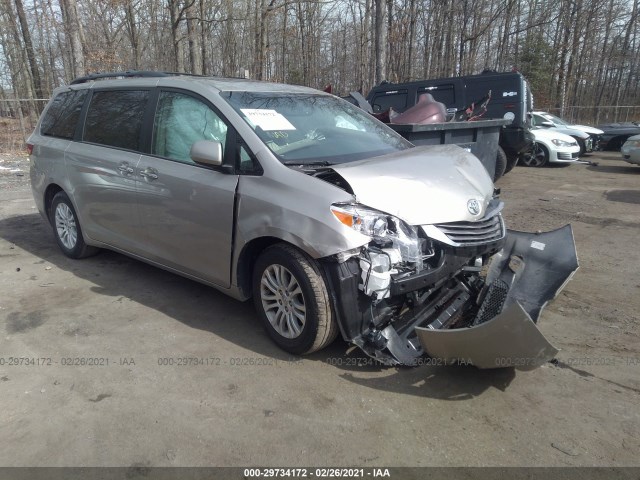 TOYOTA SIENNA 2016 5tdyk3dc1gs742031