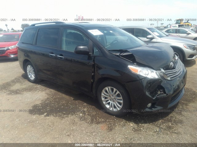 TOYOTA SIENNA 2016 5tdyk3dc1gs742367