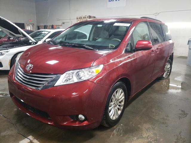 TOYOTA SIENNA XLE 2011 5tdyk3dc2bs033827