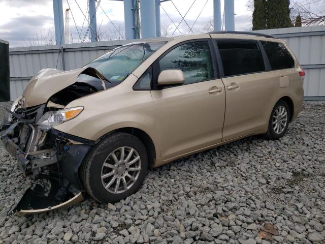 TOYOTA SIENNA XLE 2012 5tdyk3dc2cs201306