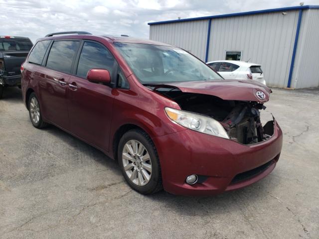 TOYOTA SIENNA XLE 2012 5tdyk3dc2cs216212