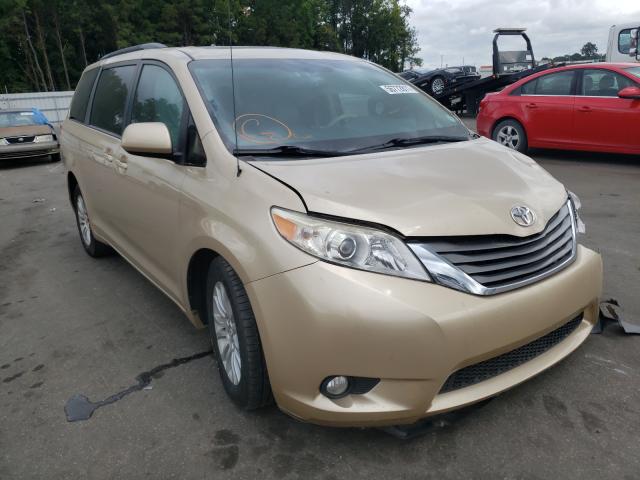 TOYOTA SIENNA XLE 2012 5tdyk3dc2cs240154