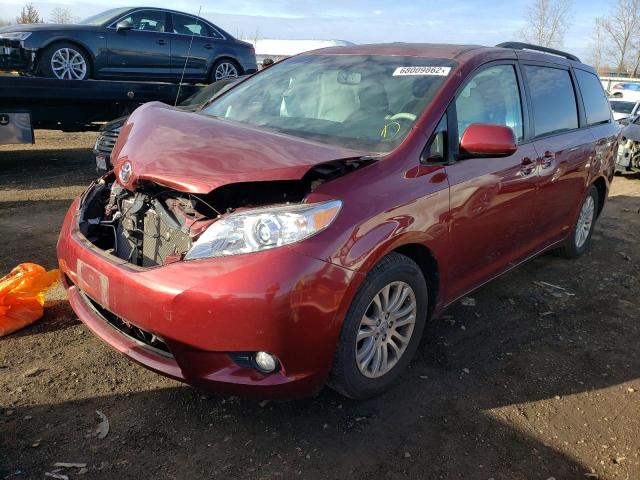 TOYOTA SIENNA XLE 2012 5tdyk3dc2cs276720