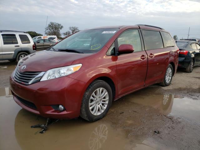 TOYOTA SIENNA XLE 2014 5tdyk3dc2es524709