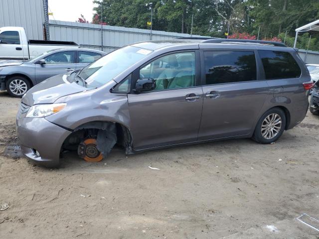 TOYOTA SIENNA XLE 2015 5tdyk3dc2fs558893