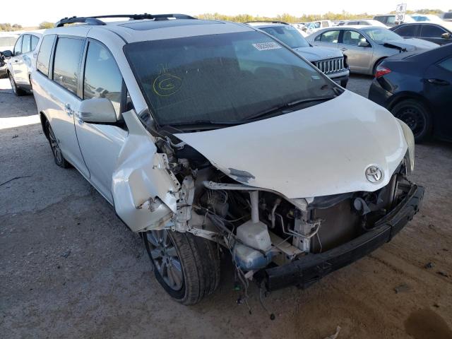 TOYOTA SIENNA XLE 2015 5tdyk3dc2fs584412