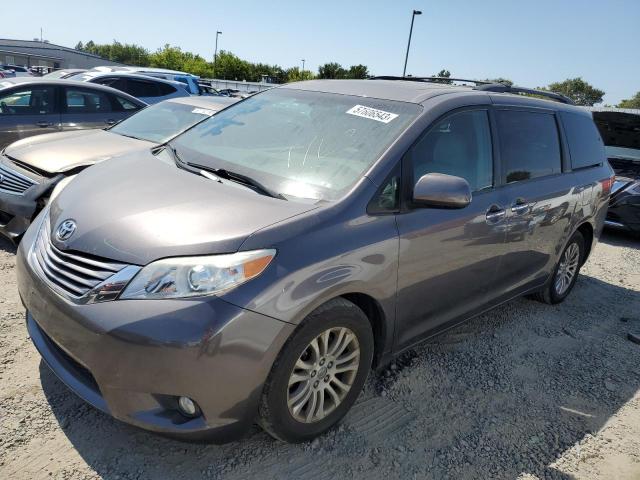 TOYOTA SIENNA XLE 2015 5tdyk3dc2fs588024