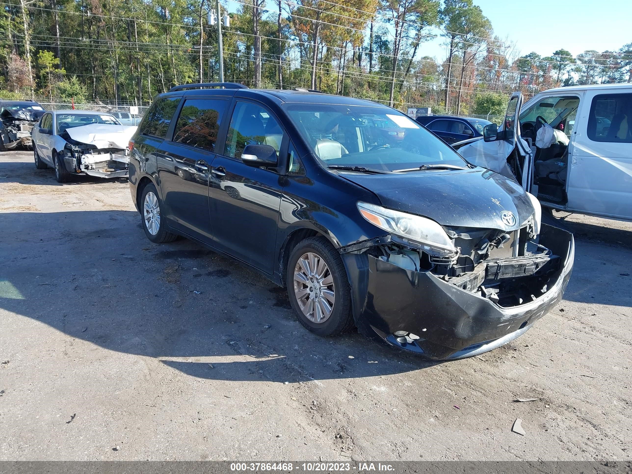 TOYOTA SIENNA 2015 5tdyk3dc2fs589562