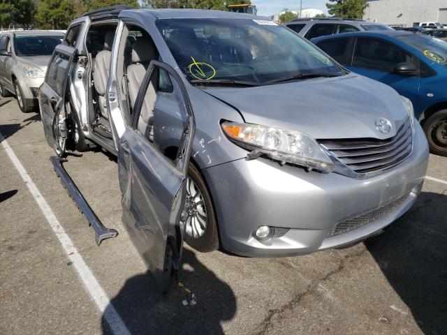 TOYOTA SIENNA XLE 2015 5tdyk3dc2fs647041