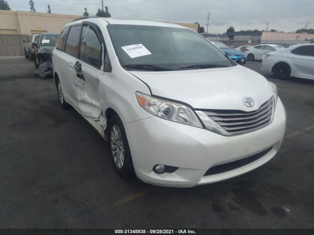 TOYOTA SIENNA 2015 5tdyk3dc2fs661408