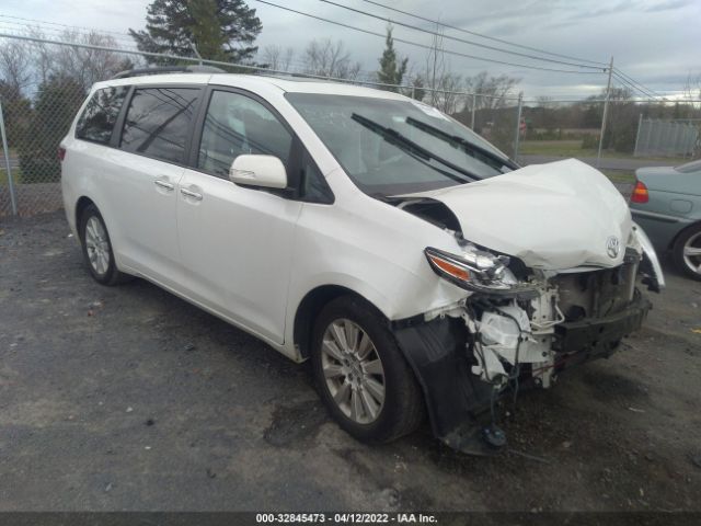 TOYOTA SIENNA 2016 5tdyk3dc2gs757587