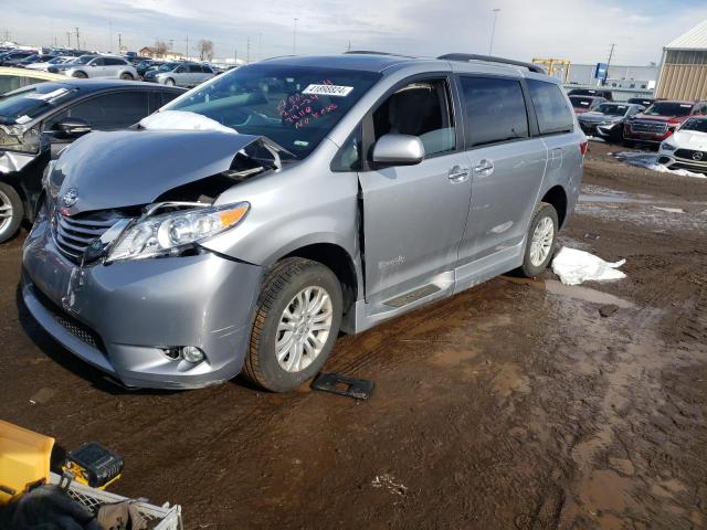 TOYOTA SIENNA XLE 2016 5tdyk3dc2gs760358