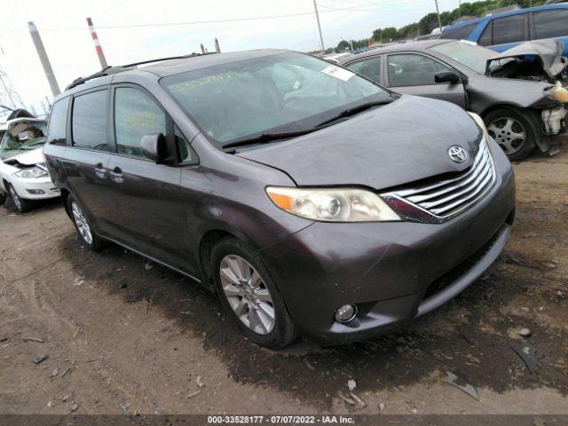 TOYOTA SIENNA 2011 5tdyk3dc3bs007320