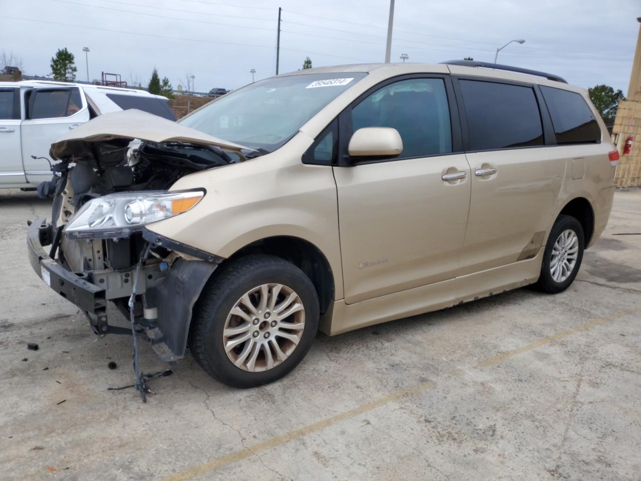 TOYOTA SIENNA 2012 5tdyk3dc3cs207308