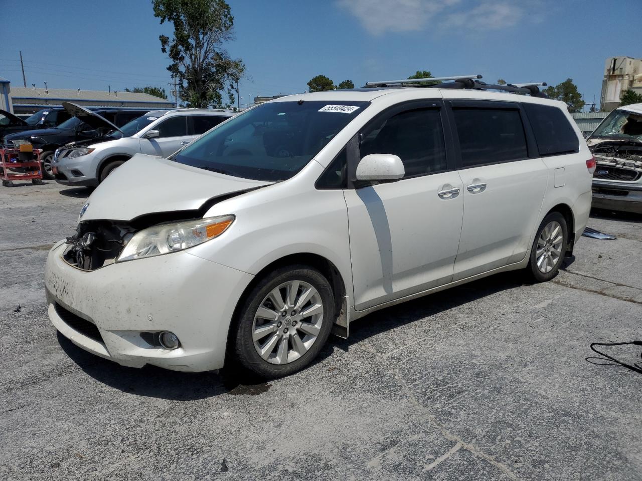 TOYOTA SIENNA 2012 5tdyk3dc3cs224397