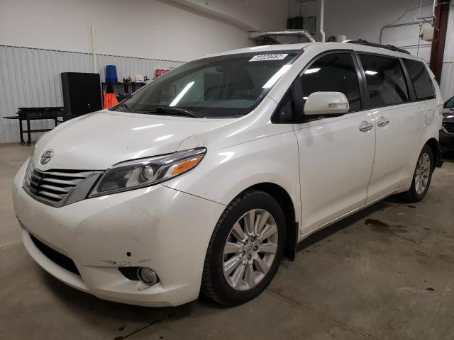 TOYOTA SIENNA XLE 2015 5tdyk3dc3fs572415