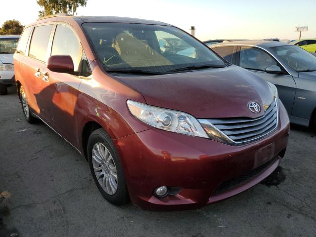 TOYOTA SIENNA XLE 2015 5tdyk3dc3fs589442