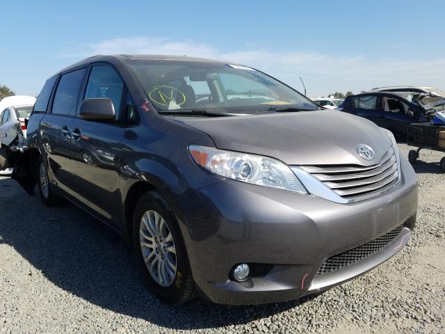 TOYOTA SIENNA XLE 2016 5tdyk3dc3gs701903