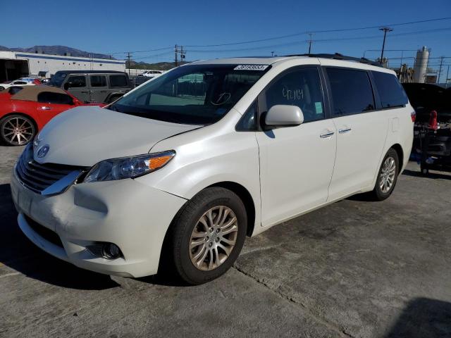 TOYOTA SIENNA XLE 2016 5tdyk3dc3gs706793