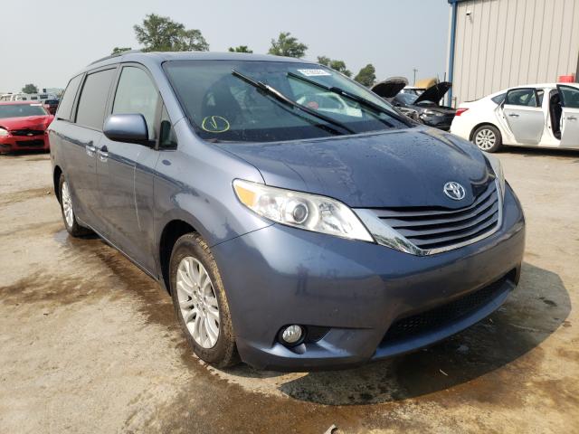 TOYOTA SIENNA XLE 2016 5tdyk3dc3gs743715