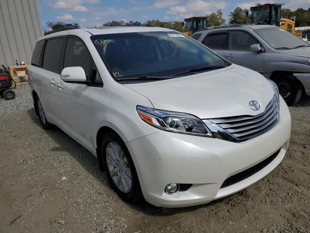 TOYOTA SIENNA XLE 2016 5tdyk3dc3gs748154