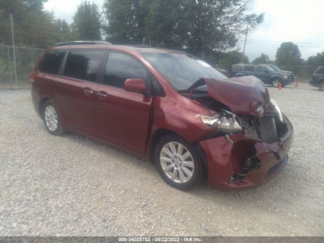 TOYOTA SIENNA 2011 5tdyk3dc4bs010016