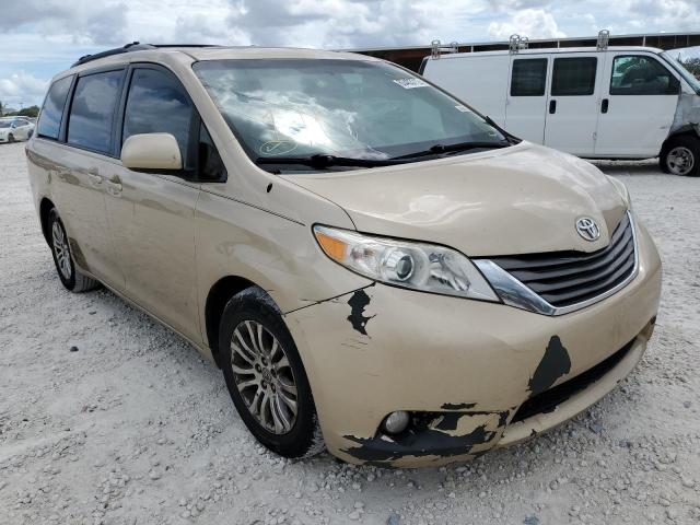 TOYOTA SIENNA XLE 2012 5tdyk3dc4cs201369