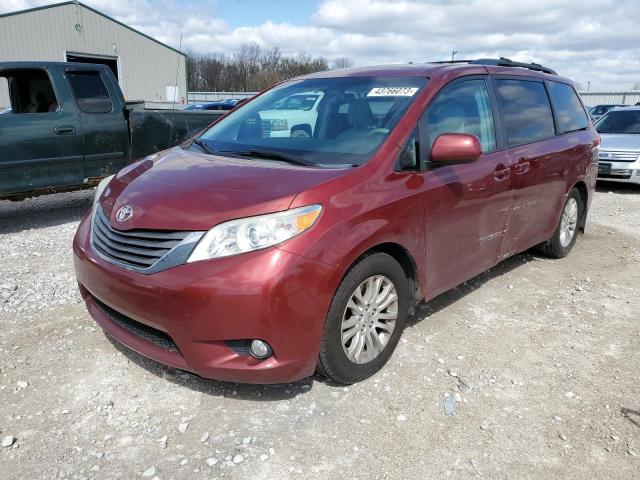 TOYOTA SIENNA XLE 2012 5tdyk3dc4cs208676