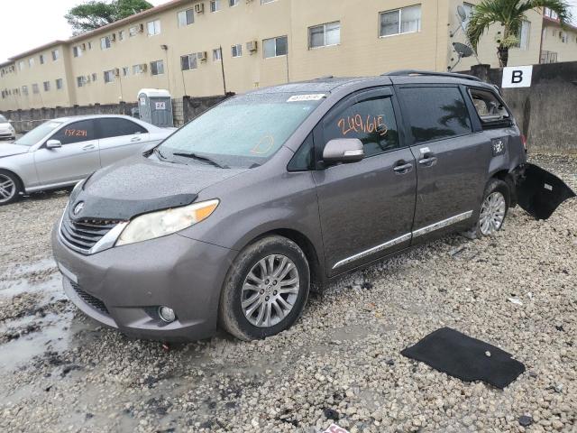 TOYOTA SIENNA XLE 2013 5tdyk3dc4ds297005