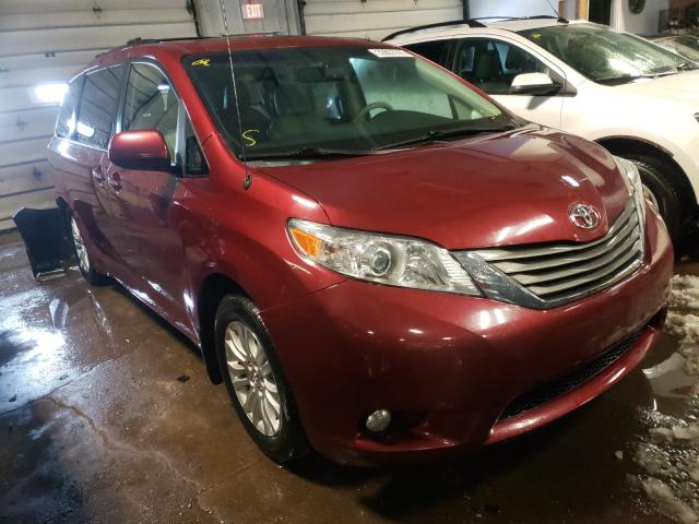 TOYOTA SIENNA XLE 2014 5tdyk3dc4es456610