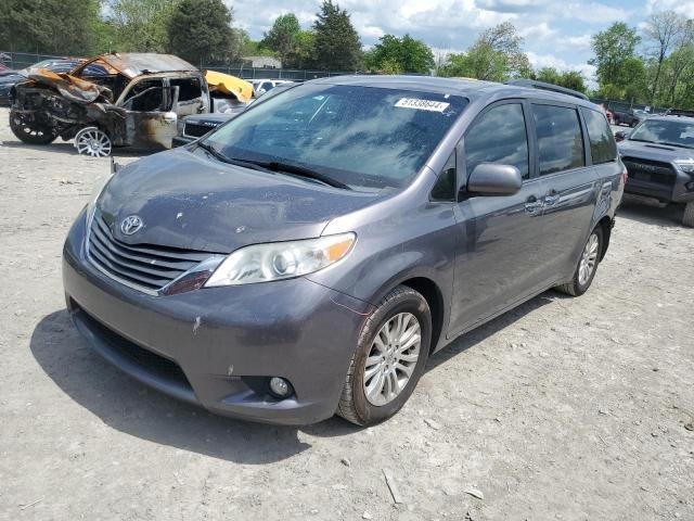 TOYOTA SIENNA XLE 2015 5tdyk3dc4fs638387