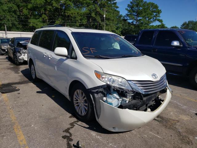 TOYOTA SIENNA XLE 2015 5tdyk3dc4fs654346