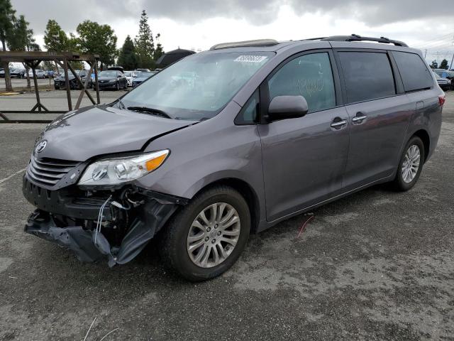 TOYOTA SIENNA XLE 2015 5tdyk3dc4fs682454