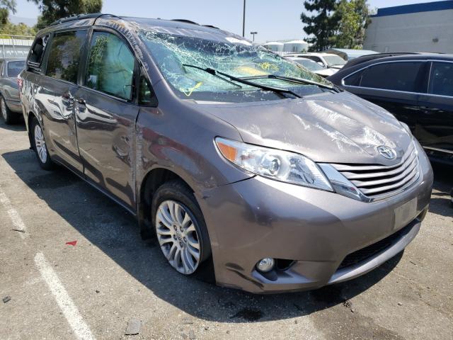 TOYOTA SIENNA XLE 2016 5tdyk3dc4gs732903