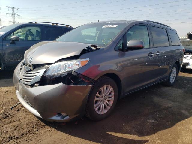 TOYOTA SIENNA XLE 2016 5tdyk3dc4gs737809