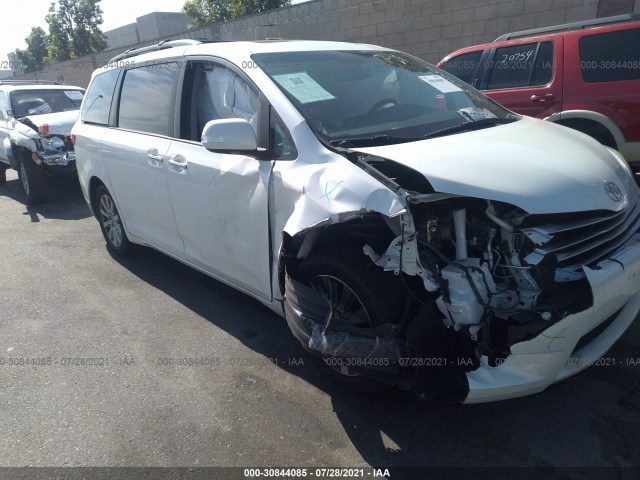 TOYOTA SIENNA 2016 5tdyk3dc4gs744114