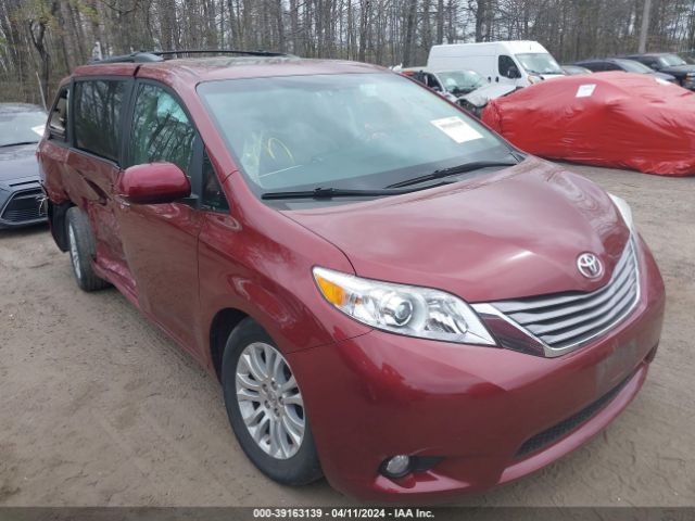 TOYOTA SIENNA 2016 5tdyk3dc4gs745506