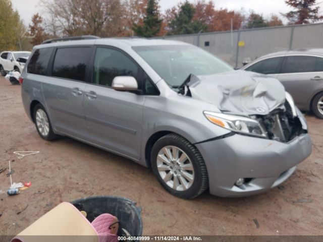 TOYOTA SIENNA 2016 5tdyk3dc4gs749555