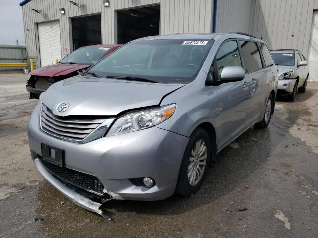 TOYOTA SIENNA XLE 2016 5tdyk3dc4gs755081