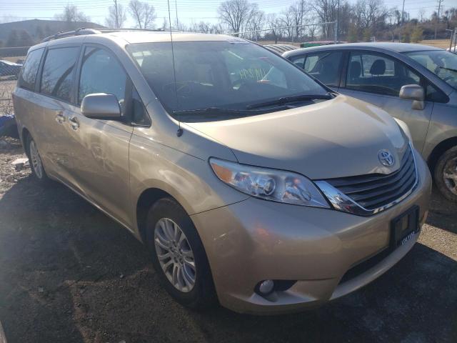 TOYOTA SIENNA XLE 2011 5tdyk3dc5bs040366